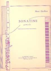 Sonatine : pour flûte et piano - Henri Dutilleux