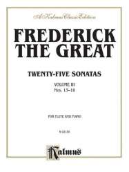 Frederick Great 25 Sonatas V-3 - Friedrich der Grosse