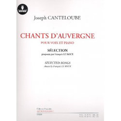Chants d'Auvergne (+Download Card) : - Marie-Joseph Canteloube de Malaret
