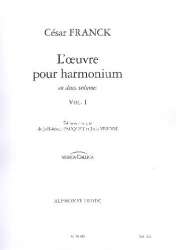 L'oeuvre pour harmonium vol.1 - César Franck