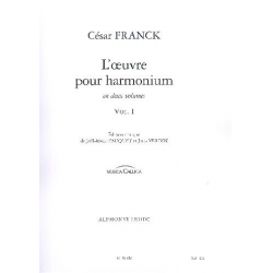 L'oeuvre pour harmonium vol.1 - César Franck