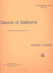 Chanson et Badinerie pour Flute - Pierre Camus