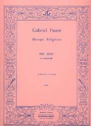 Pie Jesu du Requiem op.48 : - Gabriel Fauré