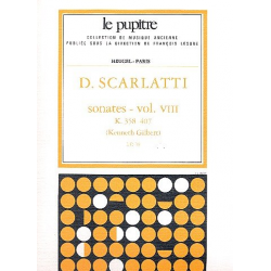 Sonates vol.8 (K358-407) : - Domenico Scarlatti