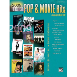 2009 Greatest Pop & Movie Hits (b/note)