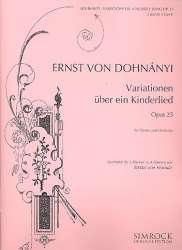 Variationen über ein Kinderlied op.25 : - Ernst von Dohnányi
