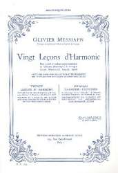 20 Lecons d'harmonie (dt/en/frz) - Olivier Messiaen