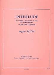 Interlude : pour flûtes à bec - Eugène Bozza