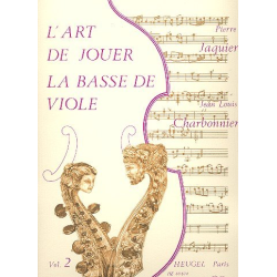 L'art de jouer la basse de viole vol.2 - Jean-Louis Charbonnier
