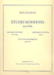 Etudes modernes : pour flute - Paul Jeanjean