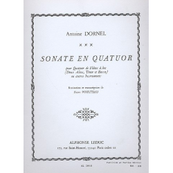 Sonate en quatuor : - Louis-Antoine Dornel