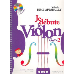 Je débute le violon vol.2 (+CD) - Nadia Juliette Boulanger