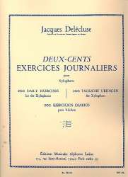 200 exercices journaliers vol.1 : - Jacques Delecluse