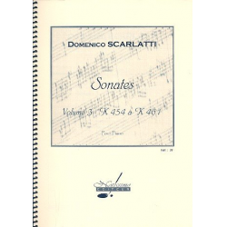 Sonates vol.3 (K454-461) : - Domenico Scarlatti