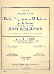 Études progressives et mélodiques vol.1 : - Paul Jeanjean