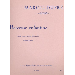 Berceuse enfantine : pour violoncelle - Marcel Dupré