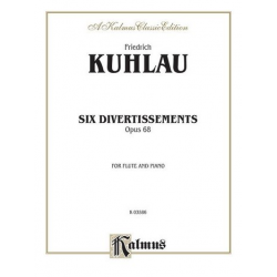 Kuhlau 6 Divert.Fl.&Pa.Op. 68  F - Friedrich Daniel Rudolph Kuhlau
