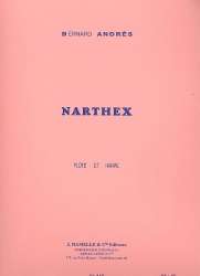 Narthex : pour flûte et harpe - Bernard Andrès