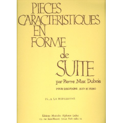 A LA HONGROISE : POUR SAXOPHONE AL- - Pierre Max Dubois