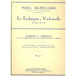 La technique du violoncelle en - Paul Bazelaire