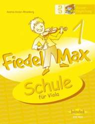 Fiedel-Max für Viola - Schule, Band 1 -Andrea Holzer-Rhomberg