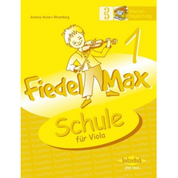 Fiedel-Max für Viola - Schule, Band 1 -Andrea Holzer-Rhomberg