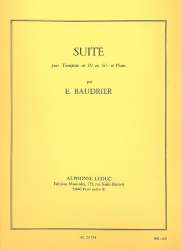 Suite : pour trompette en ut ou sib - Emile Baudrier
