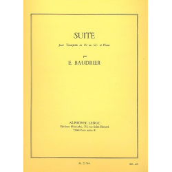Suite : pour trompette en ut ou sib -Emile Baudrier