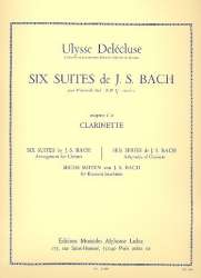 6 suites de J.S. Bach BWV1007-BWV1012 : -Johann Sebastian Bach