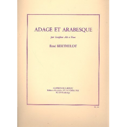 Adage et arabesque : pour - René Berthelot