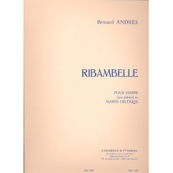 Ribambelle : pour harpe - Bernard Andrès