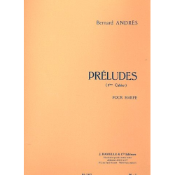 Préludes vol.2 (nos.6-10) : pour harpe - Bernard Andrès