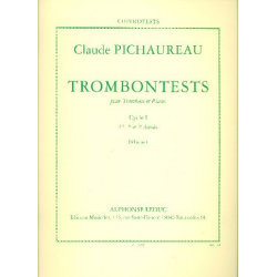Trombontests vol.1 : - Claude Pichaureau