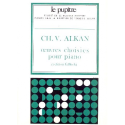 Oeuvres choisies : pour piano -Charles Henri Valentin Alkan