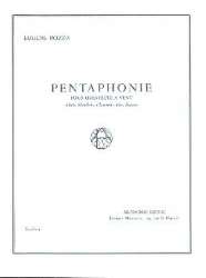 Pentaphonie : pour quintette a vent - Eugène Bozza
