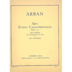 7 Études caractéristiques : - Jean-Baptiste Arban
