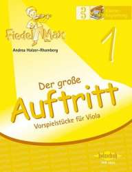 Fiedel-Max für Viola  - Der große Auftritt Band 1 -Andrea Holzer-Rhomberg