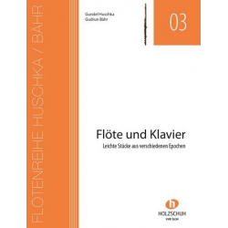 Heft für Flöte und Klavier - Gundel Huschka &  Gudrun Bähr