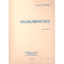 Anamorphoses : pour Harpe - Bernard Andrès