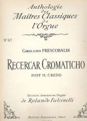 Recercar Chromaticho no.47 : für Orgel - Girolamo Frescobaldi