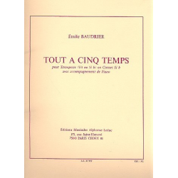 Tout a cinq temps : pour trompette (cornet) - Emile Baudrier