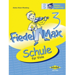 Fiedel-Max für Viola - Schule, Band 3 - Andrea Holzer-Rhomberg