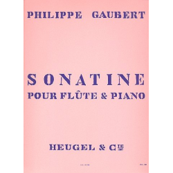 Sonatine : pour flûte et piano - Philippe Gaubert