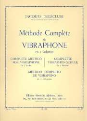 Méthode complète de vibraphone vol.2 - Jacques Delecluse