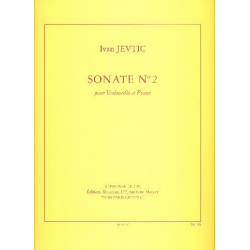 Sonate no.2 : pour - Ivan Jevtic