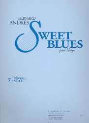 Sweet blues : pour harpe - Bernard Andrès