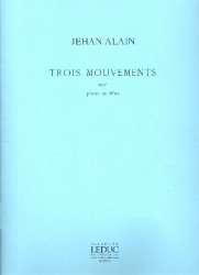 3 mouvements : pour flûte et piano - Jehan Alain