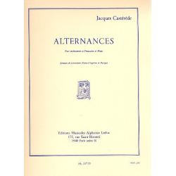 Alternances : pour instruments a percussion - Jacques Castérède