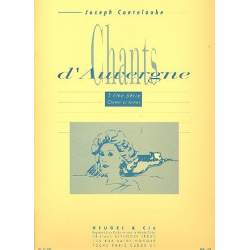 Chants d'Auvergne vol.5 : - Marie-Joseph Canteloube de Malaret