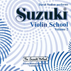 Suzuki Violin School vol.2 : CD - Shinichi Suzuki